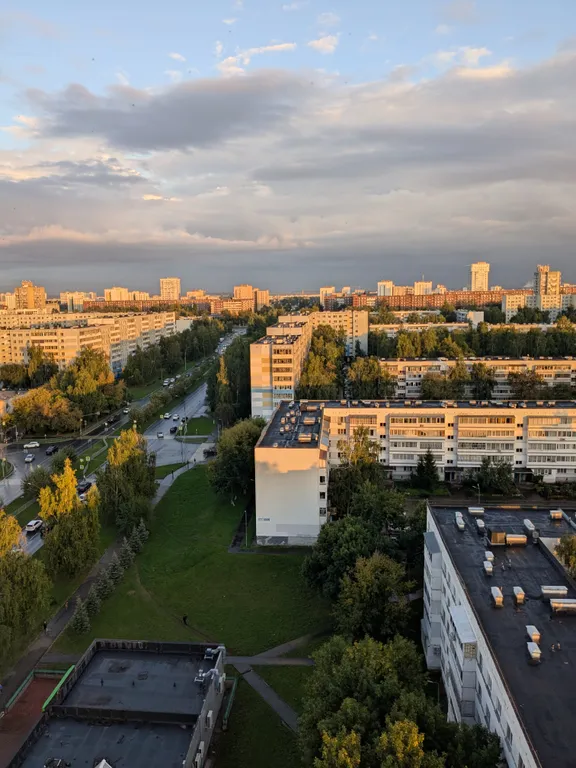 Уютная однокомнатна квартира, шикарный вид из окна