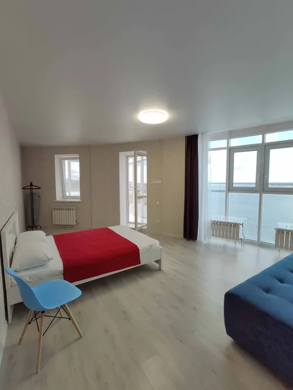 Квартира на берегу Волги с видом на залив и реку