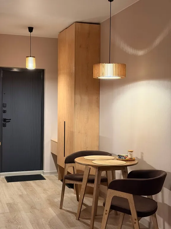 Уютная студия с прекрасным видом на город