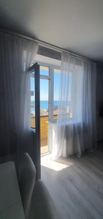 Евродвушка на первой линии с видом на море