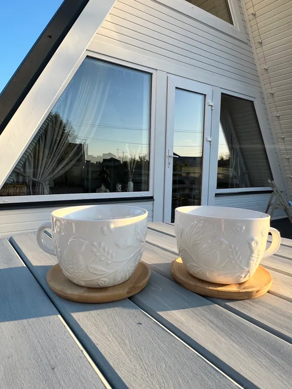 Уютный домик с банным чаном на территории