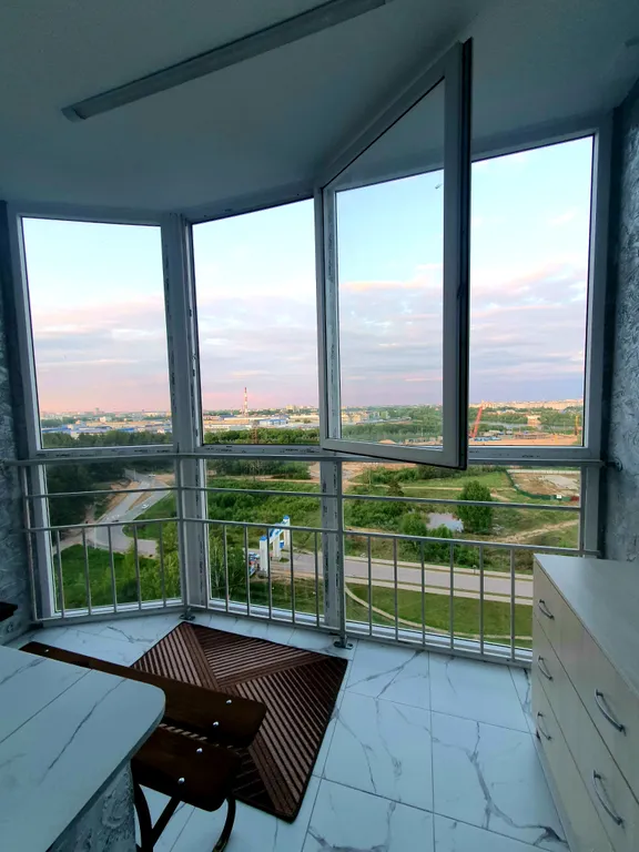 Квартира-студия с потрясающим видом на Волгу и лес