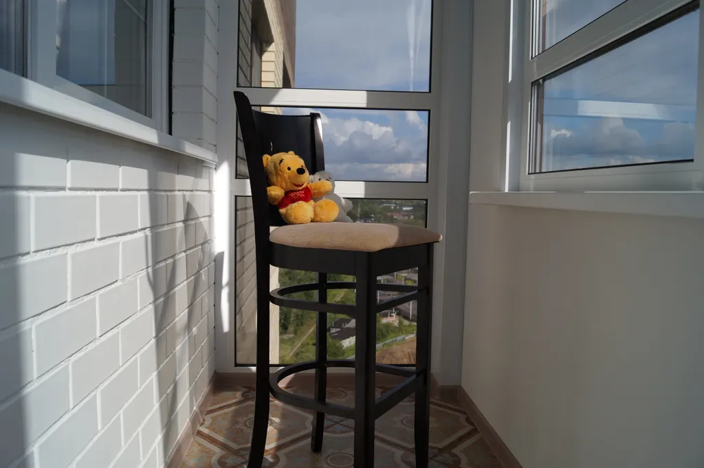 Студия с барной стойкой