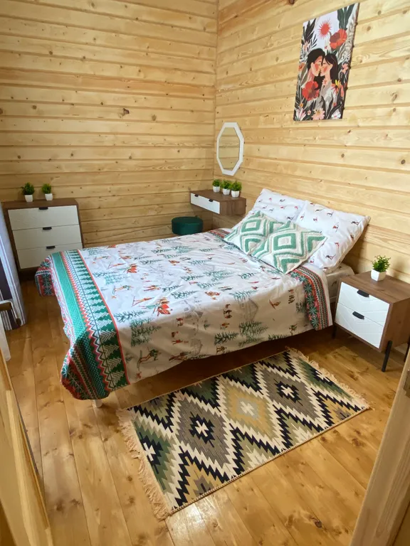 Уютные апартаменты на курорте Манжерок с видом на горы