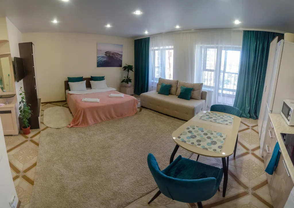 Просторная студия Ассоль рядом с аэропортом