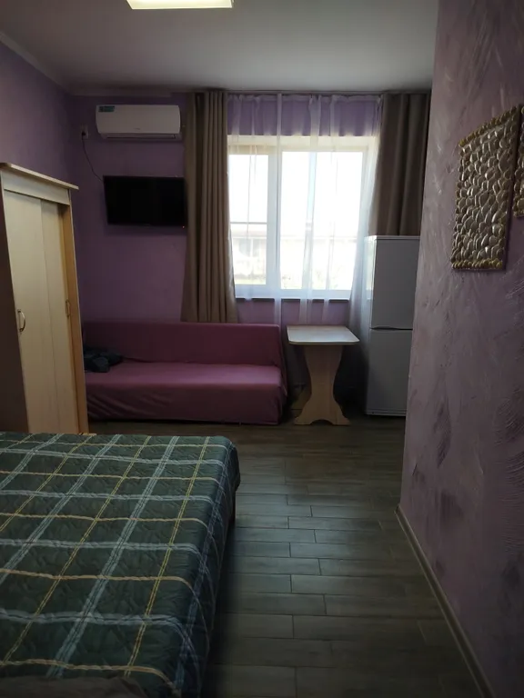 Квартира Уютная квартира-студия с дизайнерским ремонтом в тихом месте поселка — Кучугуры