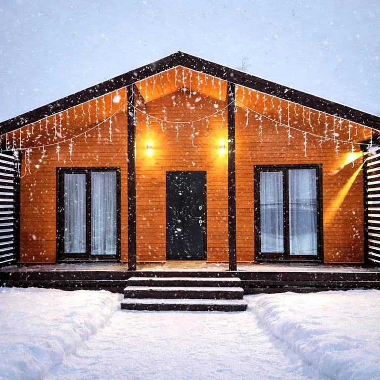 Уютный дом в скандинавском стиле