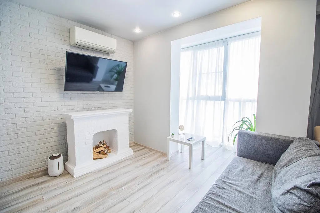 Уютная студия с видом на Волгу