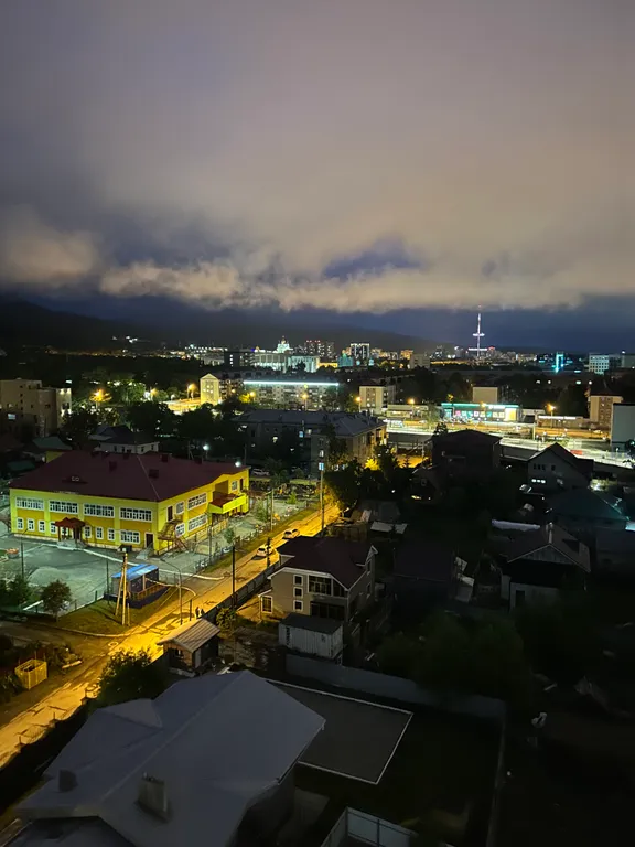 Апарт с панорамным видом на город