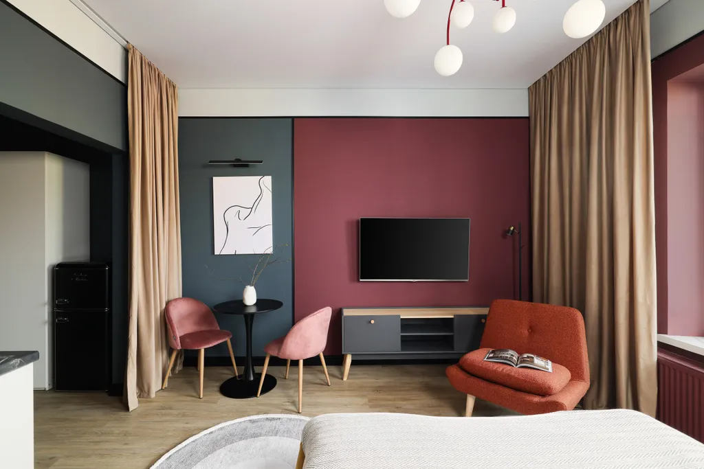 Квартира Квартира Дизайнерская студия в новом жк, свежий ремонт, кондиционер, бойлер — Гатчина