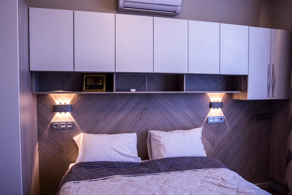 Апартаменты Охтапартлюкс с сауной и камином с 1 спальней и террасой