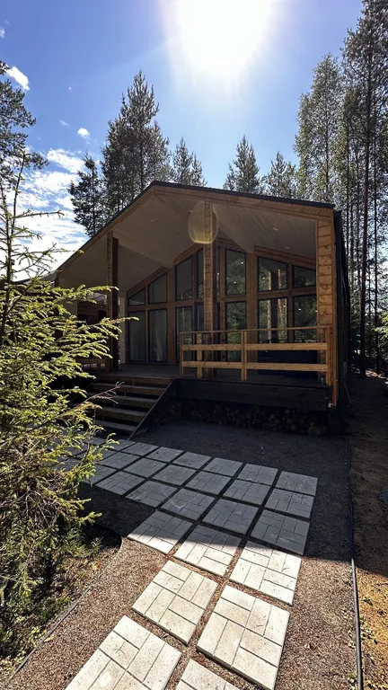 Дом с баней и банным чаном