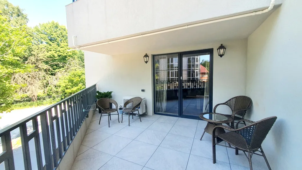 Люкс с террасой в Baden Spa