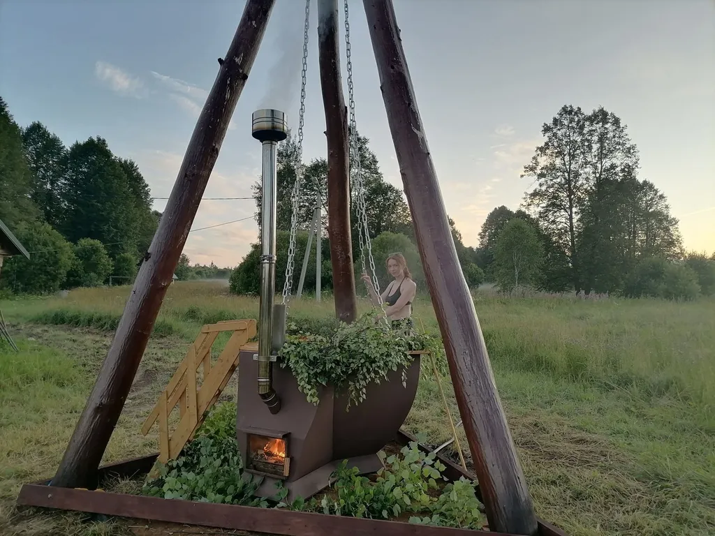 Домик с камином