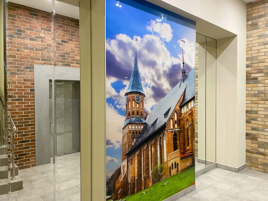 Квартира Квартира Стильная студия Тёмно-синяя в центре — Калининград