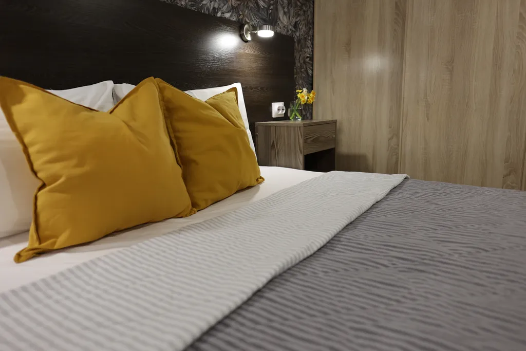 Квартира Квартира Студия Lux Red с балконом — Санкт-Петербург