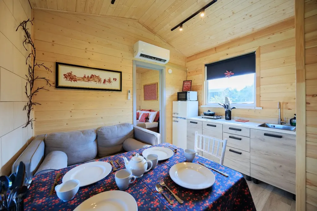 Дом 45m2 — чан, кухня, Wi-Fi