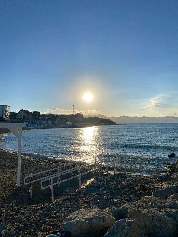 Уютная квартира в шаговой доступности от чистого открытого моря