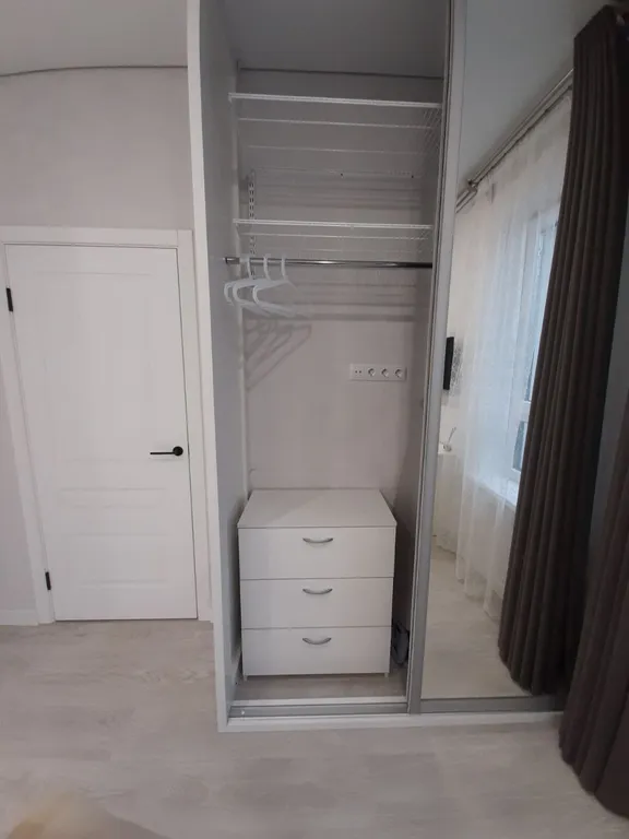 Квартира с участком, барбекю зона, закрытая территория, парковка