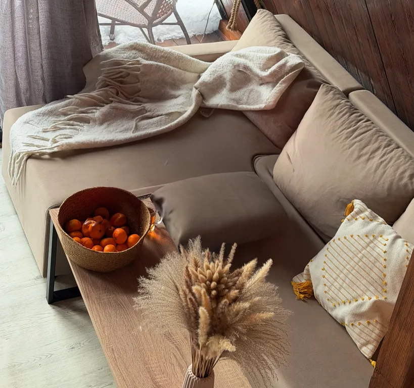 Панорамный дом «Грань» с видом на горы