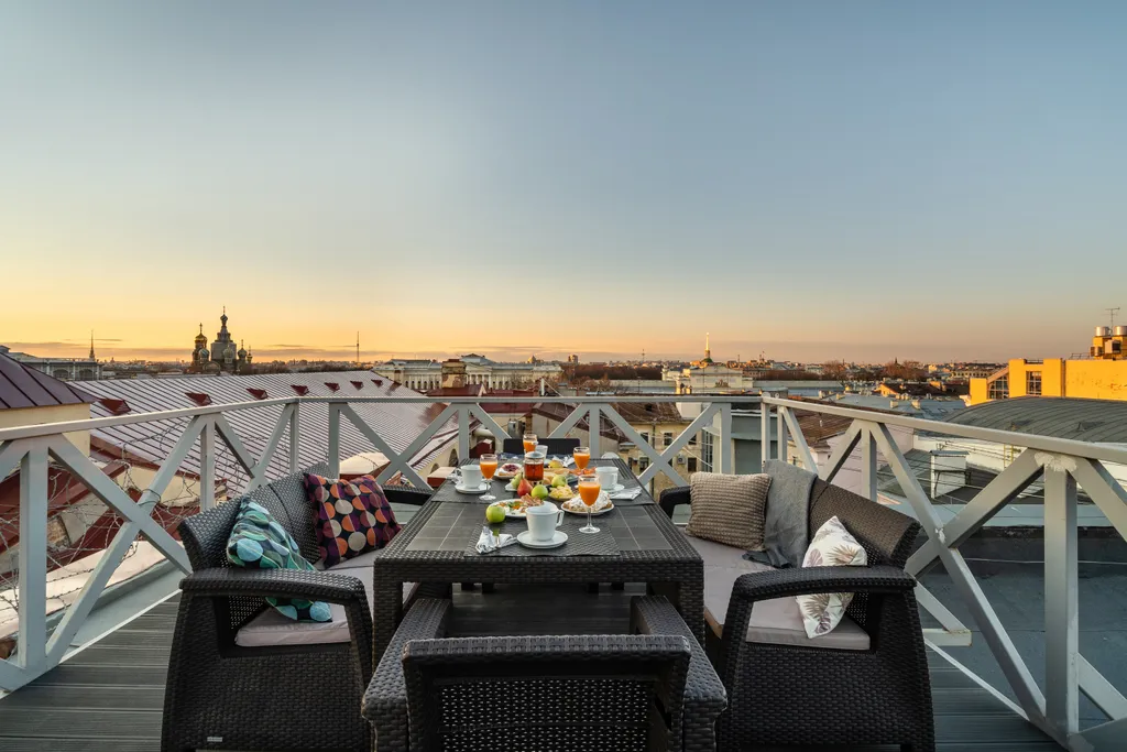 Квартира Квартира с собственной террасой — Санкт-Петербург