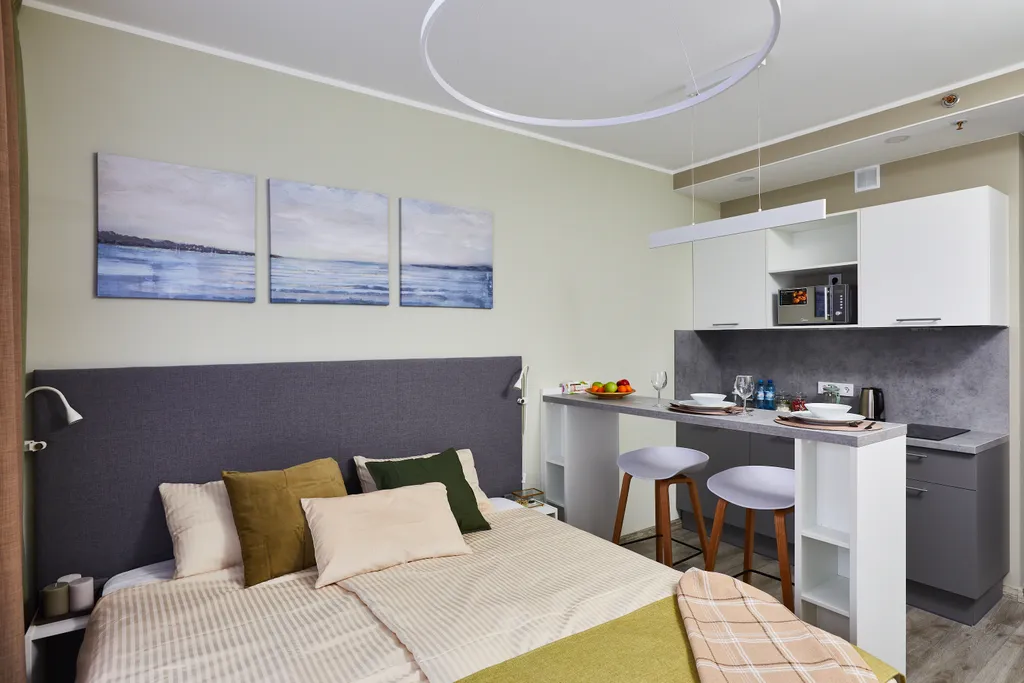 Квартира Апартаменты рядом с метро — Санкт-Петербург