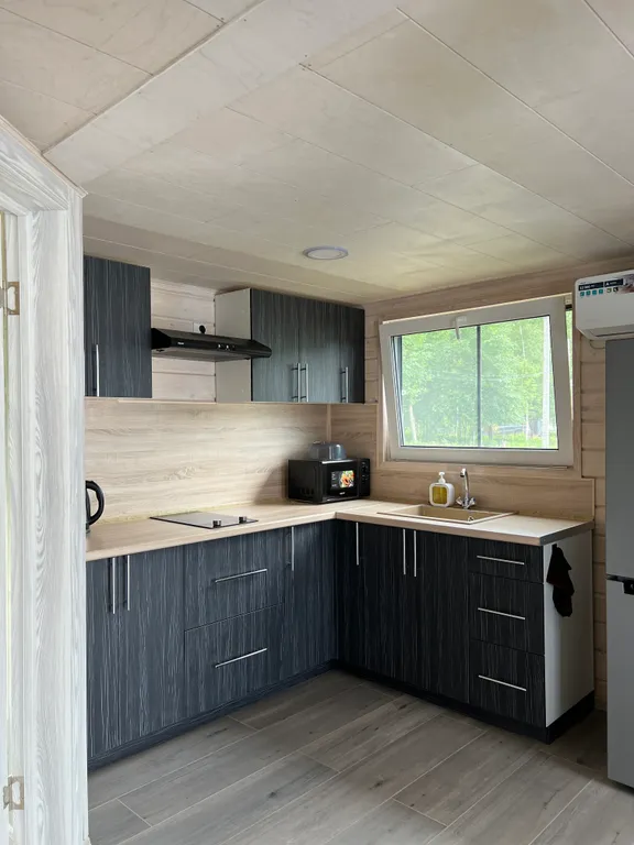 Коттедж Модульный коттедж на самом берегу реки — Ручьи