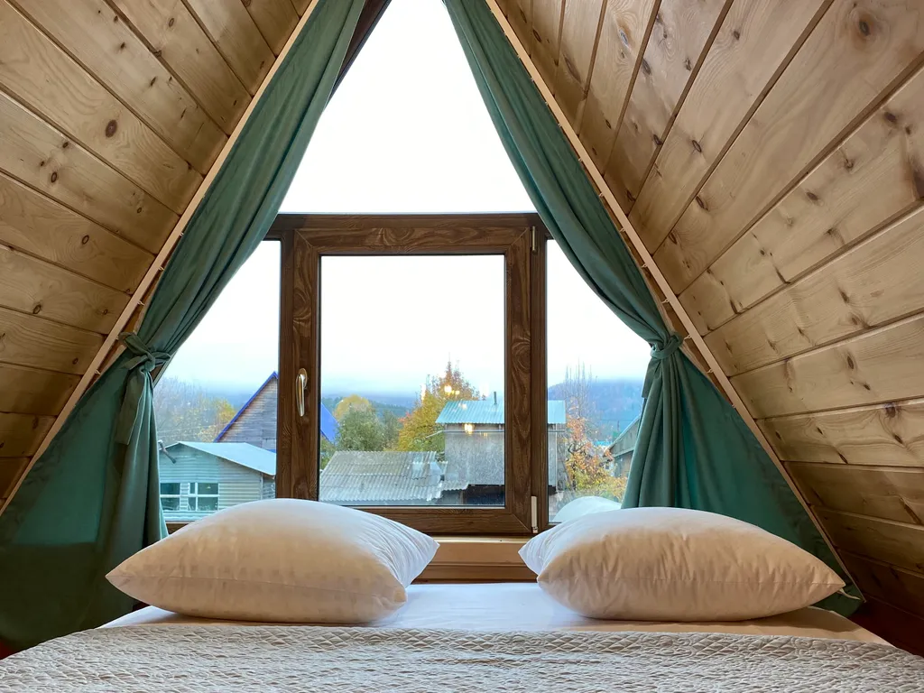 Шале с видом на горы