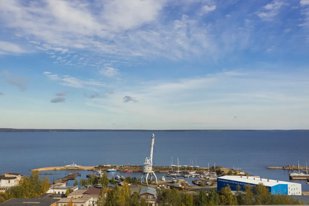 Квартира с видом на озеро