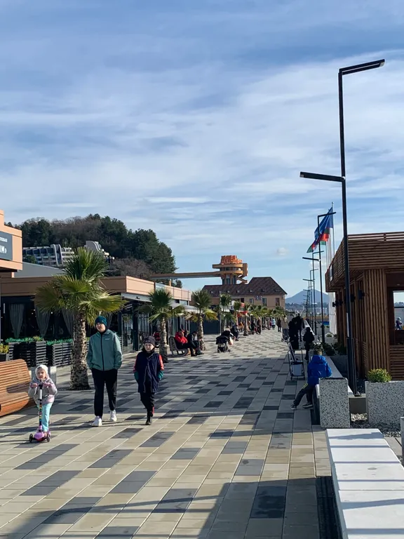 Апартаменты на первой линии моря