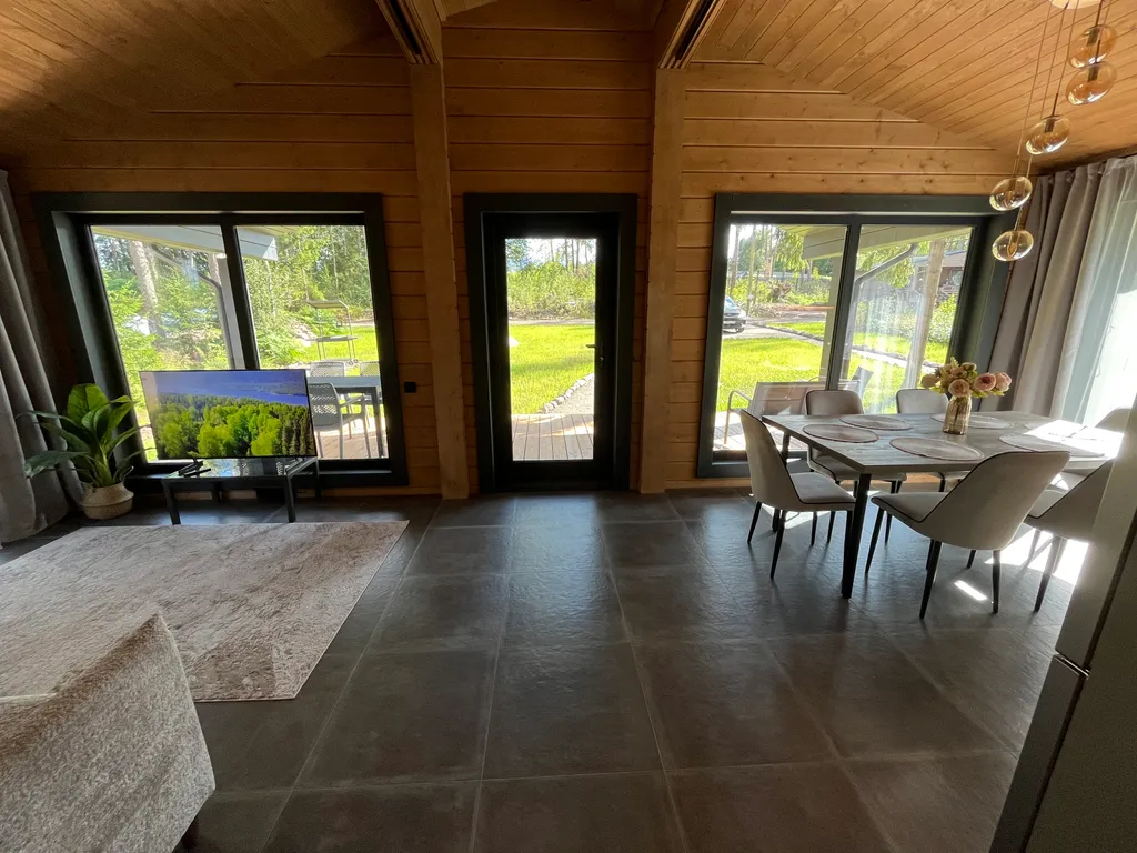 Коттедж Дом из клееного бруса с сауной — Кучерово