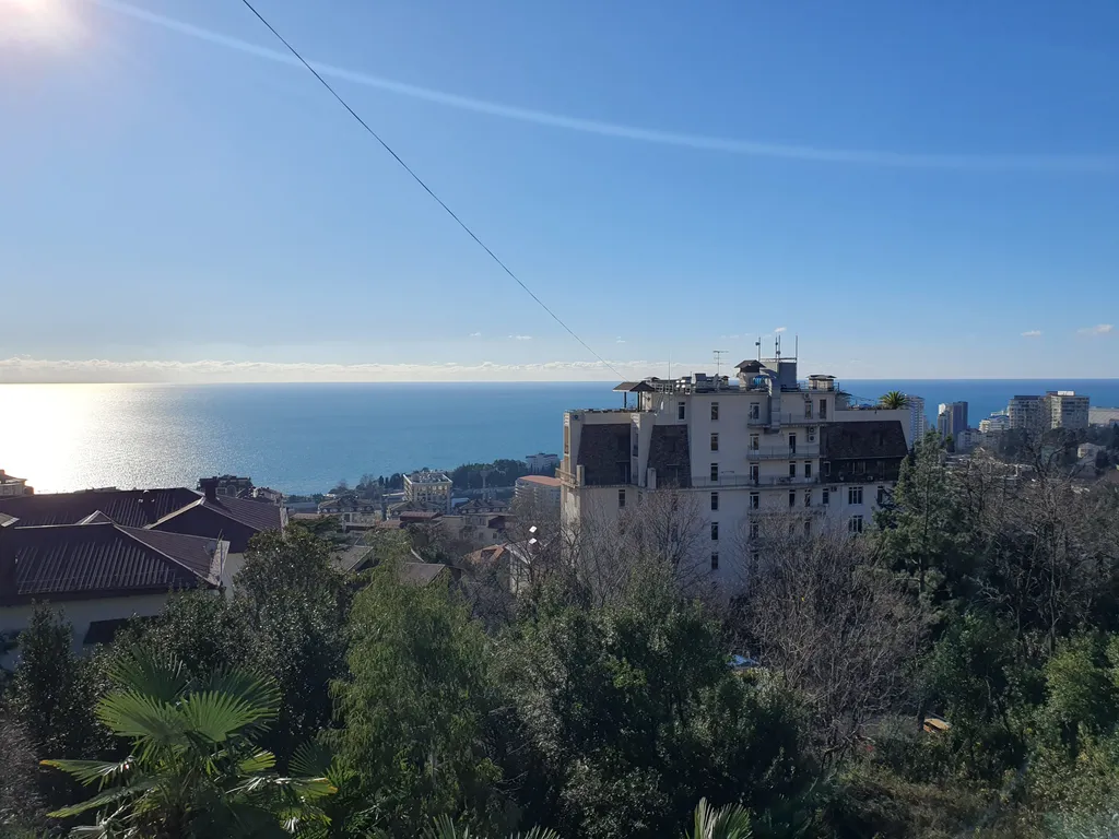 Квартира Уютная квартира с потрясающим видом на море и город — Сочи