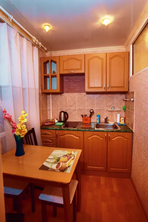 2-комнатная квартира в центре города с видом на город