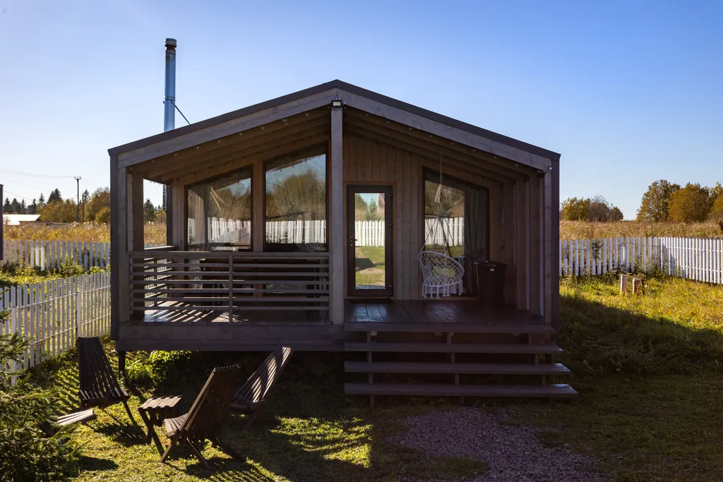 Коттедж Уютный дом на природе — чан и баня на территории — Санкт-Петербург