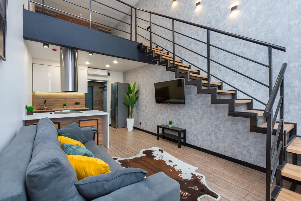 Квартира Двухуровневая студия в ЖК "Резидент" — аренда посуточно в Тюмень