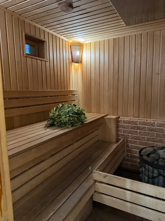 Коттедж Дом с баней и озером — Теберда