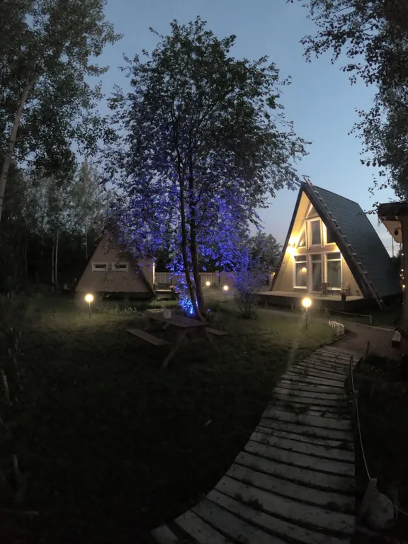 Коттедж Дом шалаш в Английском стиле — Пушкин