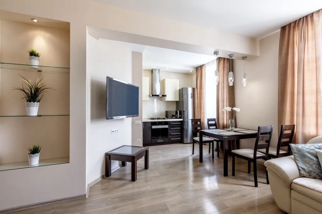 Современная квартира в самом центре города