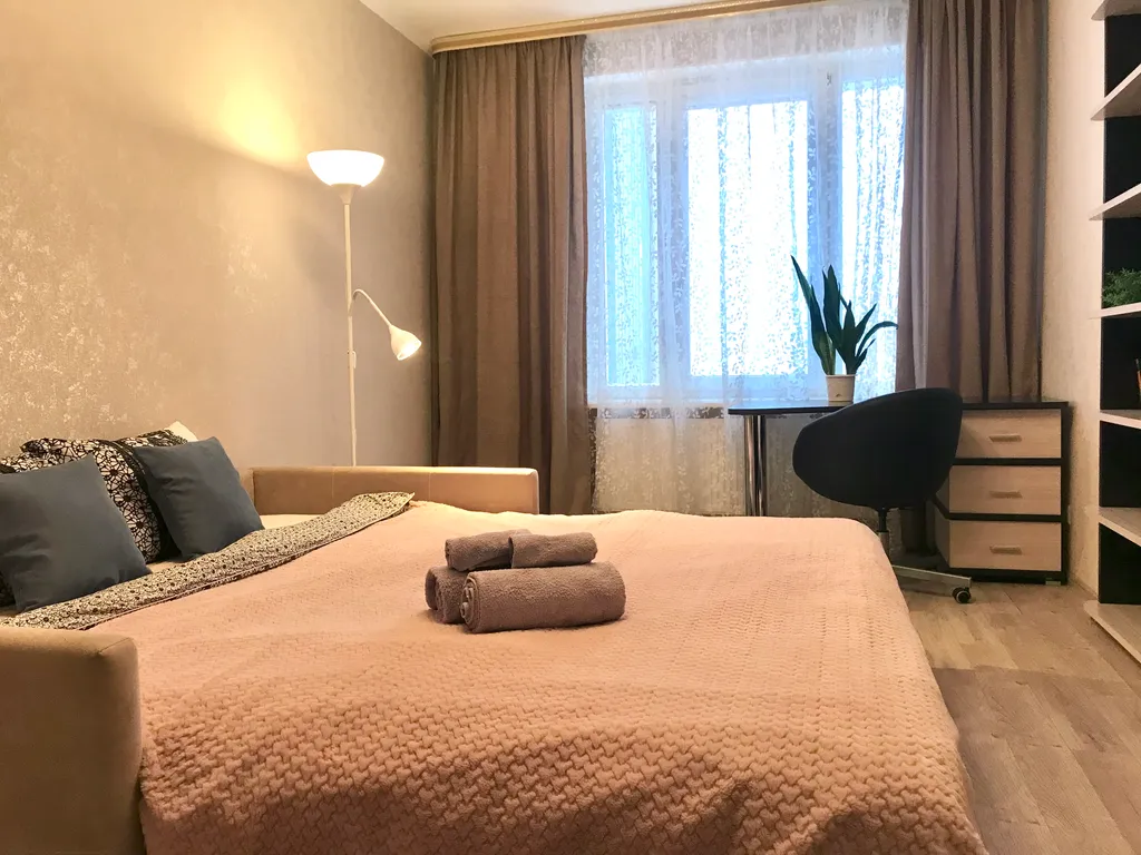 Видовая евродвушка Sakura рядом с парком и метро