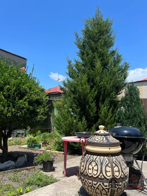 Домик у моря с двориком, мангалом, грилем и тандыром