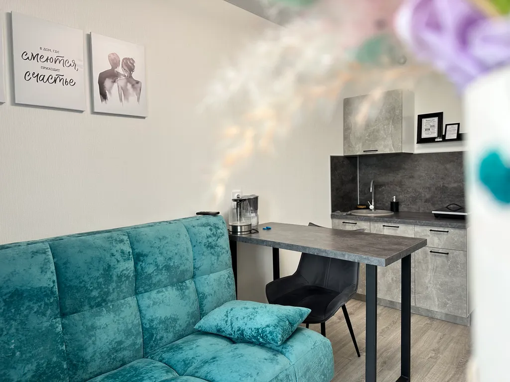 Современная квартира в новом районе вдали от шумных дорог и толп людей