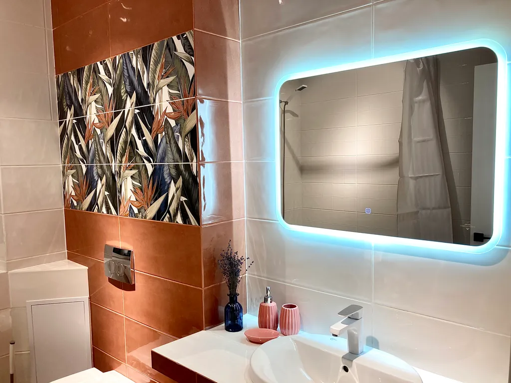 Стильная уютная квартира с зоной-барбекю и парковкой