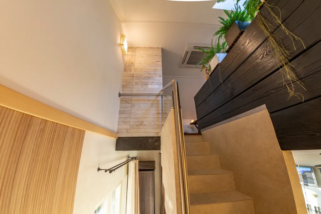 Вилла дзен с ванной спа и террасой с видом на сад