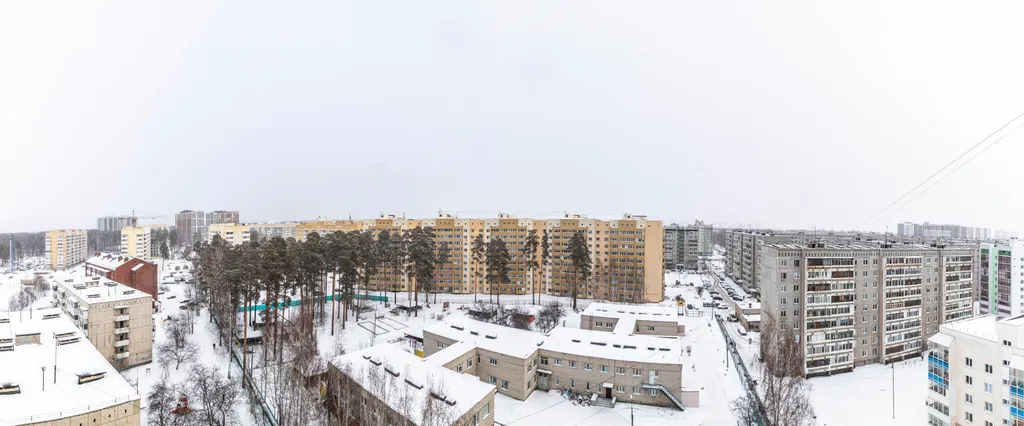 Квартира-студия с балконом для командированных и отдыха