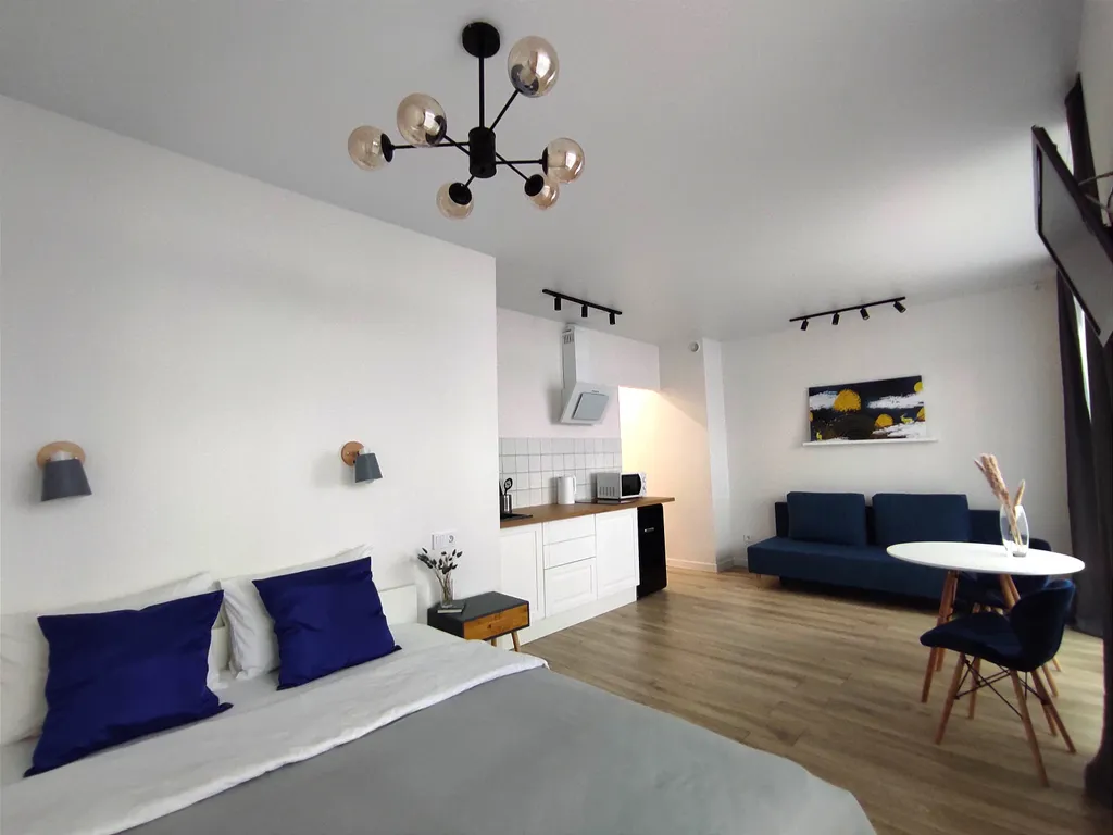 Современная сканди-студия с кондиционеромв 5 минутах на авто от центра