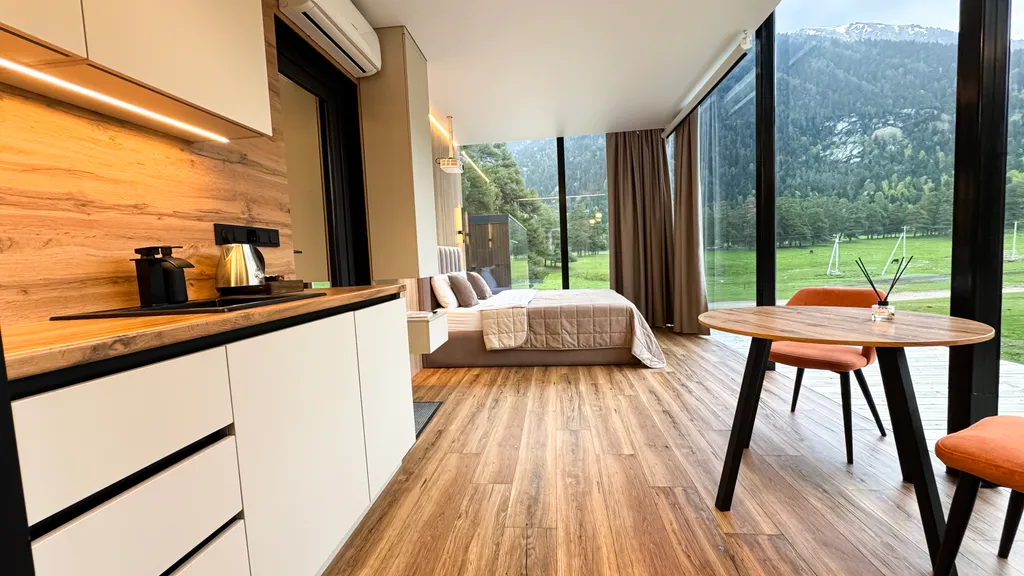 Коттедж Домик с видом на горы — Архыз