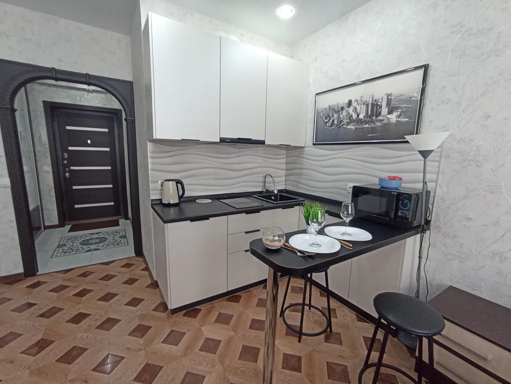 Современная студия в новом доме