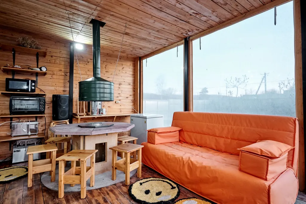 Уютный гостевой дом в лесной зоне