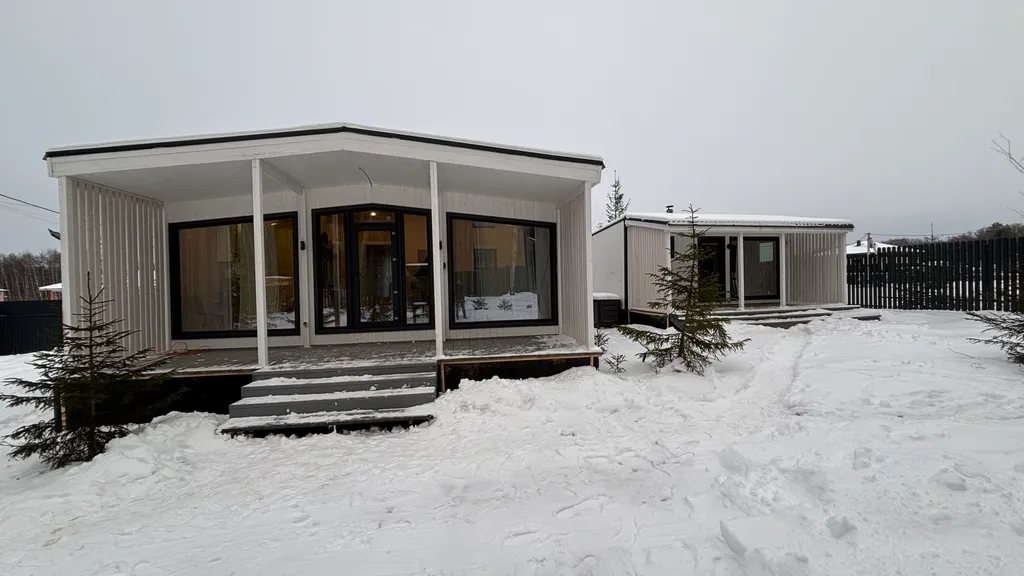 Уютный дом с баней у леса