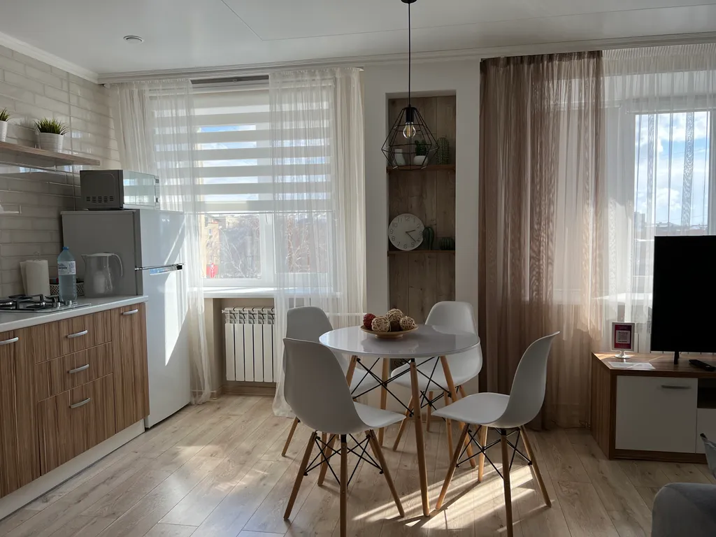 Современная квартира-студия в центре города рядом с ТЦ Восход